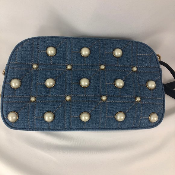 Gucci Matelassé GG Marmont Pearl Shoulder Bag NEW W DUSTBAG - Picture 7 of 16